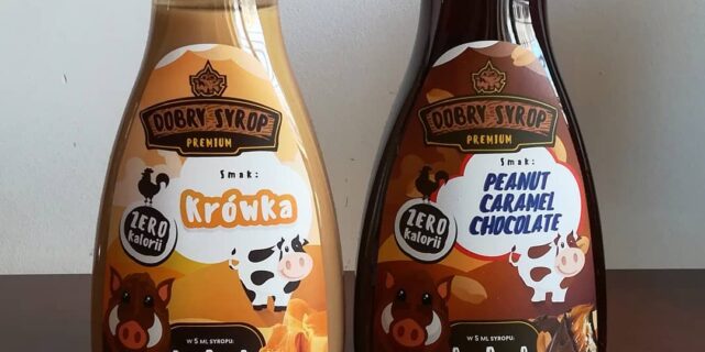 WK Nutrition Dobry Syrop – krówka i snickers!