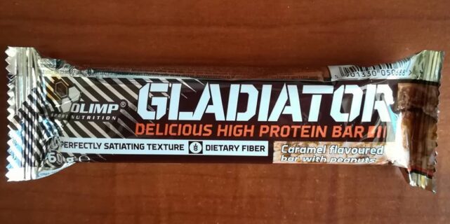Olimp Gladiator Bar Caramel – co tu się stało?