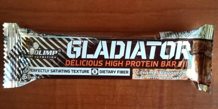 Olimp Gladiator Bar Caramel – co tu się stało?