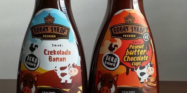 WK Nutrition Dobry Syrop – czekolada banan i babeczki Reese’s!