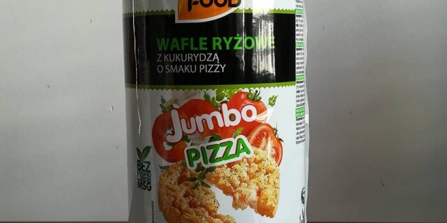 Good Food Wafle Ryżowe z Kukurydzą – o smaku pizzy!