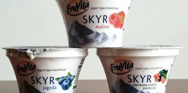 Fruvita Jogurty Skyr – recenzja trzech smaków!