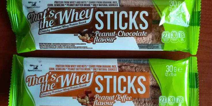 Sport Definition That’s The Whey Sticks – ciekawa przekąska!