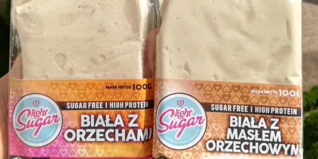 Light Sugar Czekolady – biała z orzechami i biała z masłem orzechowym!