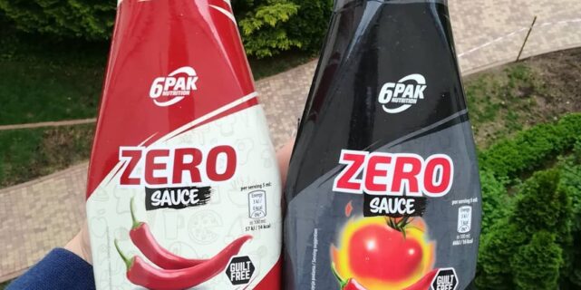 6PAK Nutrition Sauce Zero – hot chili, hot ketchup
