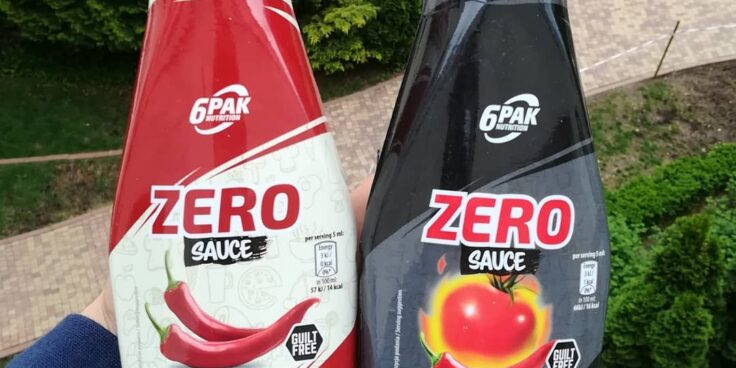 6PAK Nutrition Sauce Zero – hot chili, hot ketchup