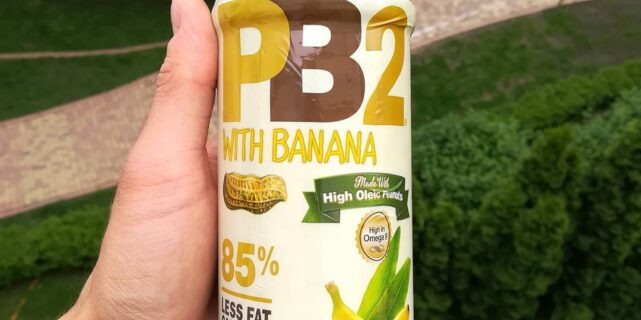 PB2 with Banana – odtłuszczone masło orzechowe!