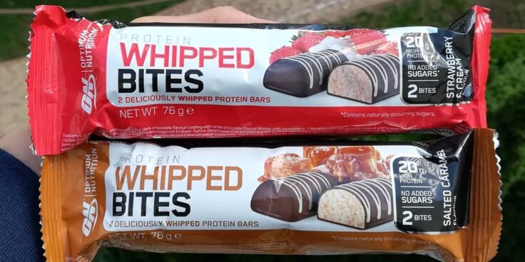Optiumum Nutrition Protein Whipped Bites – recenzja 2 smaków!