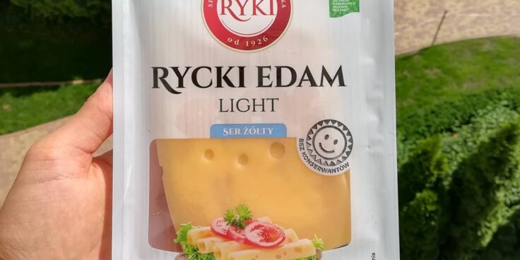 Ryki Ser Rycki Edam Light – alternatywa dla tłustego sera!