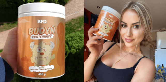 KFD Budyń Proteinowy – smak wanilii ze śmietanką
