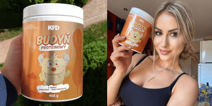 KFD Budyń Proteinowy – smak wanilii ze śmietanką