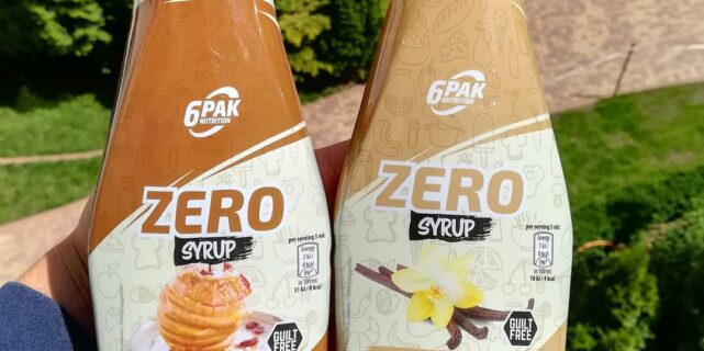 6PAK Nutrition Zero Syrup – smak szarlotki i wanilii