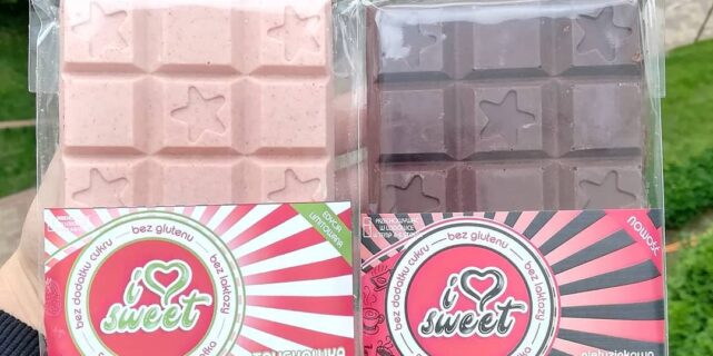 ILOVESWEET Czekolady – truskawka w śmietance i mokka