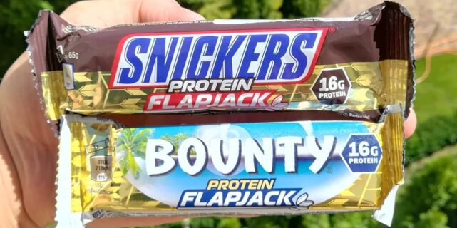 Mars Protein Flapjack Bars – snickers i bounty!