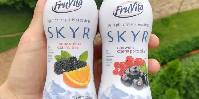 Fruvita Skyr Jogurty Pitne – recenzja dwóch smaków!