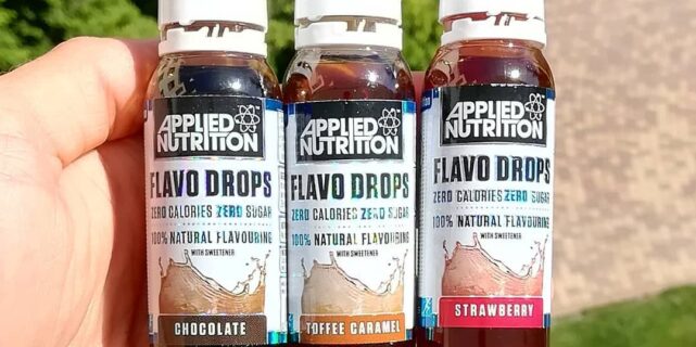 Applied Nutrition Flavo Drops – recenzja aromatów bez cukru!