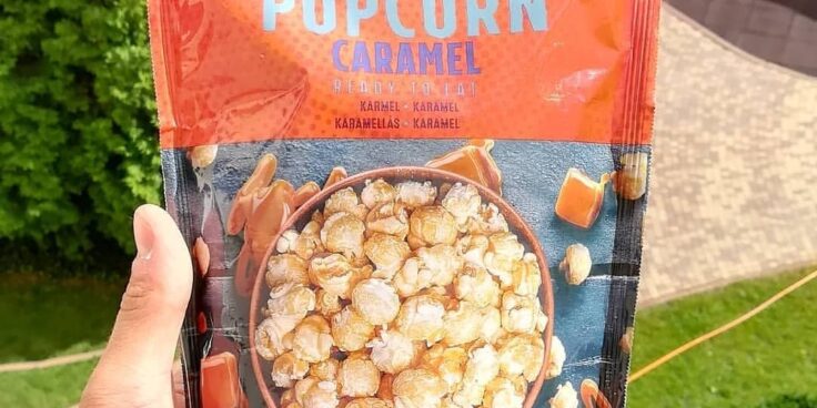 Tesco Popcorn Caramel Ready To Go – ma mało tłuszczu!