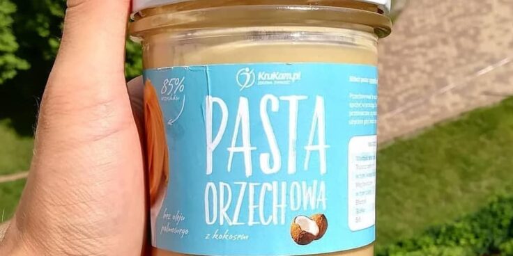 Krukam Pasta Orzechowa z Kokosem – orzechowa mieszanka!
