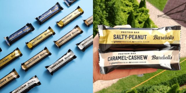 Barebells Protein Bar – salty peanut i caramel cashew