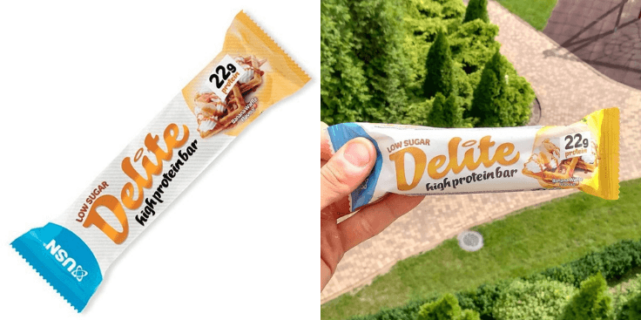 USN Delite Protein Bar Banana Waffle – gofry bananowe?