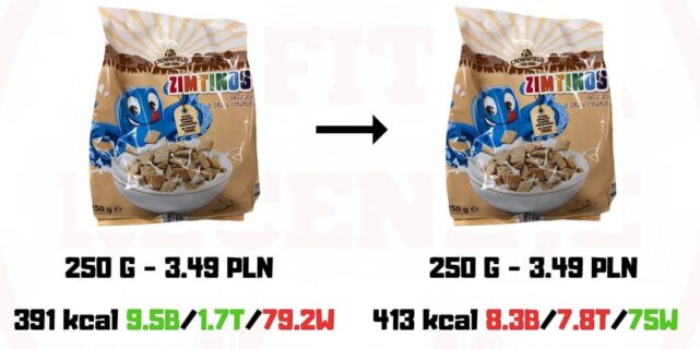 Nowe Cynamonki – Lidl zmienił skład płatków!