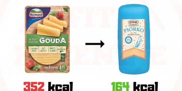 Oszczędź Swoje Kalorie – zamień ser żółty na ser „Piórko”