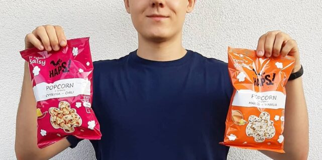 Haps! Popcorn – recenzja popcornu z Żabki!