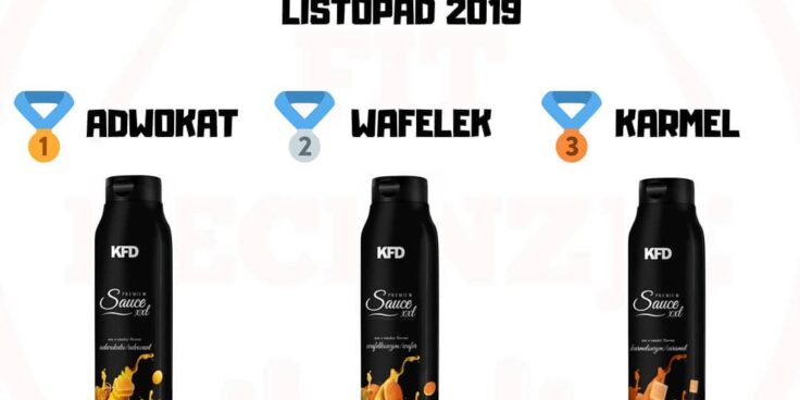 TOP3 Słodkie Sosy KFD Nutrition – nie ma lepszych!