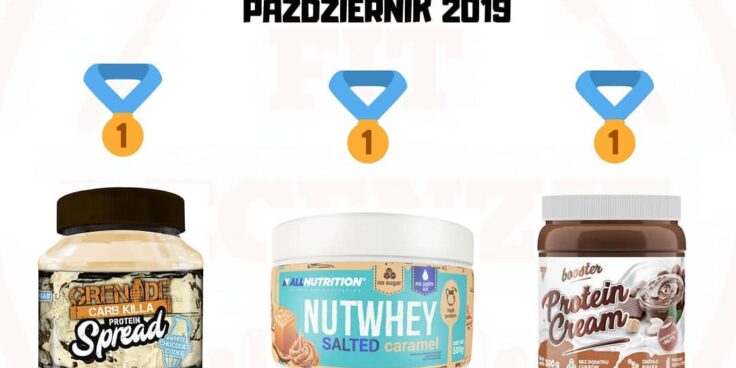 Moje Top3 Kremy Proteinowe – musisz ich spróbować!