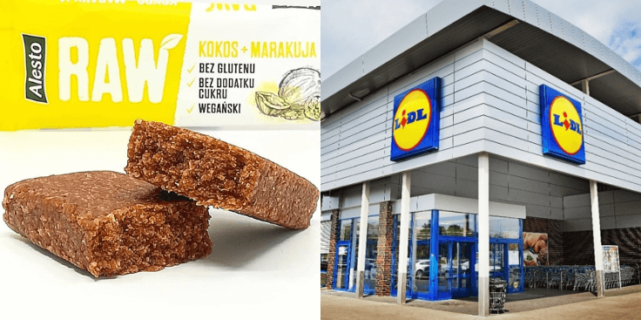 Alesto Raw Kokos & Markuja – test batona z Lidla!