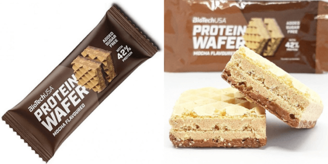 BiotechUSA Protein Wafer Mocha – kawowy wafel proteinowy!