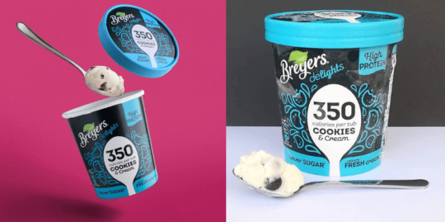 Breyers Delights Cookies & Cream – lody z kawałkami ciastek!