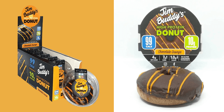 Jim Buddy’s Protein Donut – smak chocolate orange!