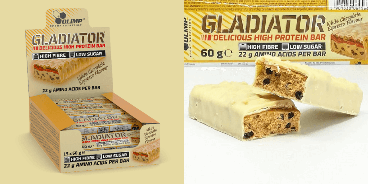 Olimp Gladiator White Chocolate Espresso – testuję!