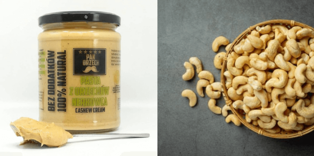 Pan Orzech Pasta z Orzechów Nerkowca – bez cukru i oleju!