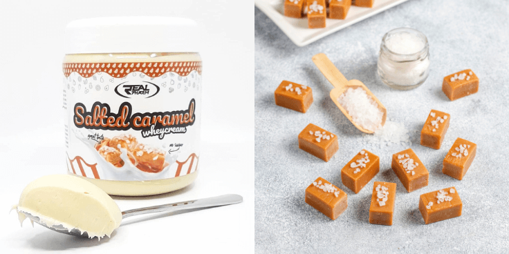 Real Pharm Salted Caramel Wheycream – recenzja kremu białkowego