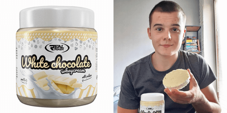 Real Pharm White Chocolate Whey Cream – fit biała czekolada!
