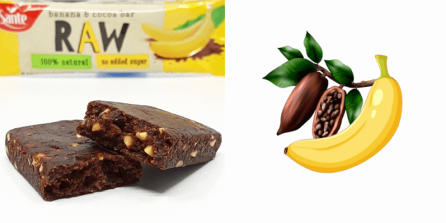 Sante Raw Bar Banana & Cocoa – nowe batony raw!