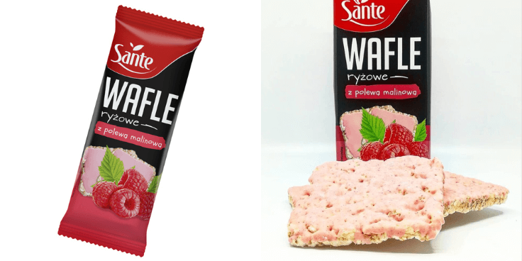 Sante Wafle Ryżowe z Polewą Malinową – recenzja nowego smaku!