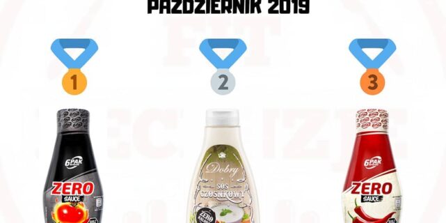 TOP3 Sosy Zero Kalorii – październik 2019 [wciąż aktualne]