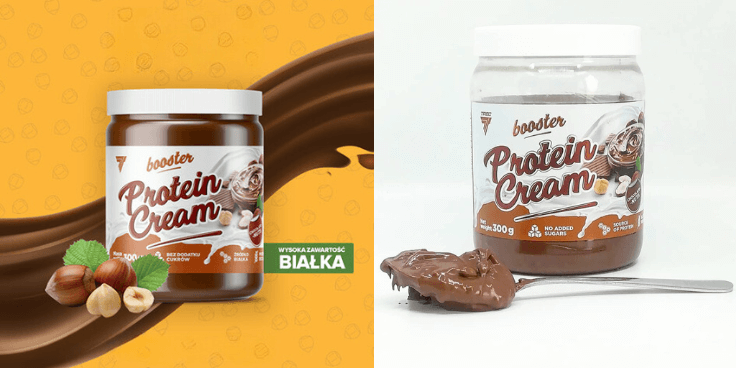 Trec Booster Protein Cream Chocolate Nuts – test fit nutelli!