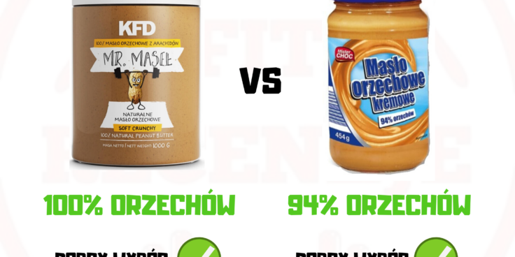 Porównanie maseł orzechowych – Biedronka vs KFD!