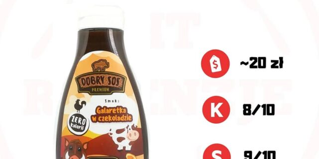 Top1 Syrop Zero 2019 roku – Dobry Sos Galaretka w Czekoladzie!