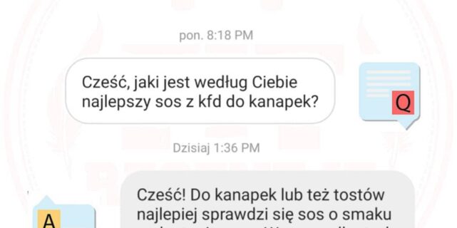 Fit pytania i odpowiedzi – sos od KFD