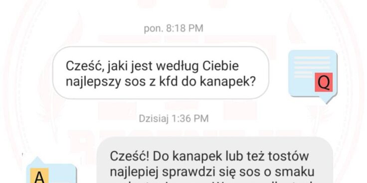 Fit pytania i odpowiedzi – sos od KFD