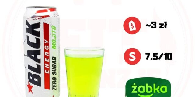 BLACK ZERO SUGAR MOJITO – nowy energetyk!