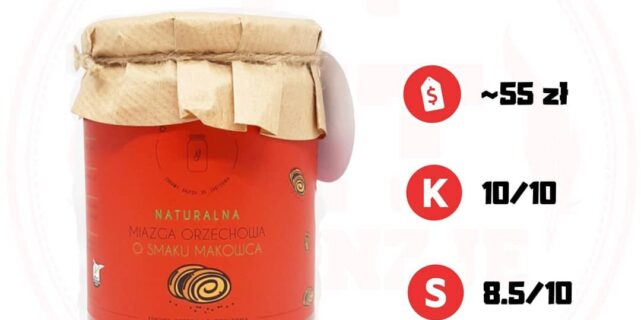 Orzechownia Miazga Orzechowa o Smaku Makowca