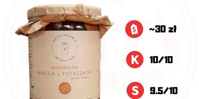 Orzechownia masło słony karmel – raj na ziemi!