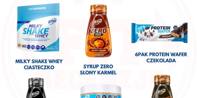 Najlepsze produkty od 6PAK Nutrition – petarda!