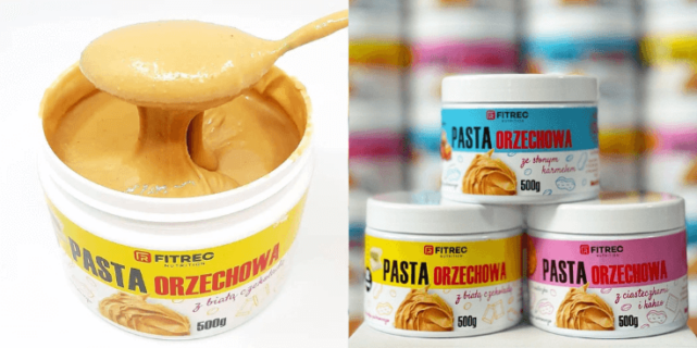 FITREC Pasty Orzechowe – mają aż trzy smaki!
